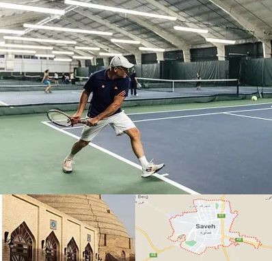 باشگاه تنیس در ساوه