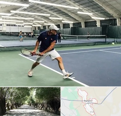 باشگاه تنیس در باغستان