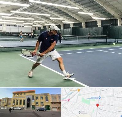باشگاه تنیس در زنبیل آباد قم