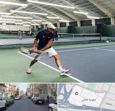 باشگاه تنیس در مجیدیه شمالی