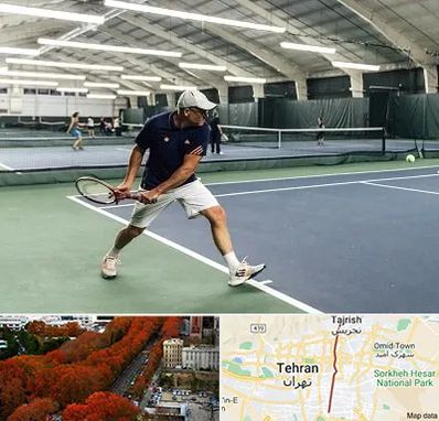 باشگاه تنیس در ولیعصر