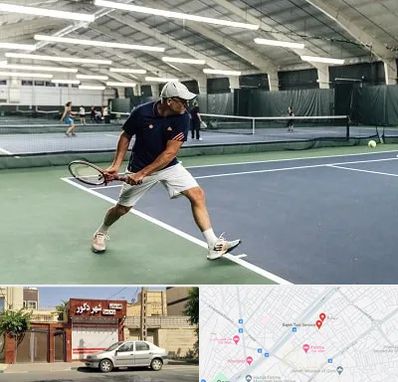 باشگاه تنیس در باجک قم