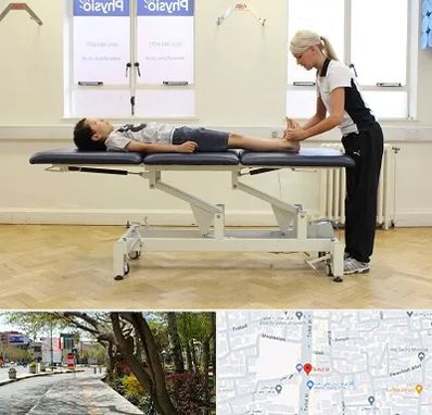 فیزیوتراپی پا در خیابان توحید اصفهان