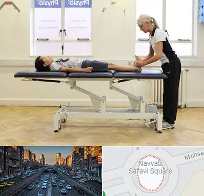 فیزیوتراپی پا در نواب