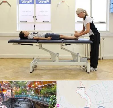 فیزیوتراپی پا در درکه