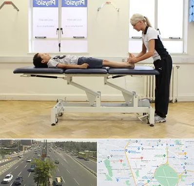 فیزیوتراپی پا در منطقه 17 تهران