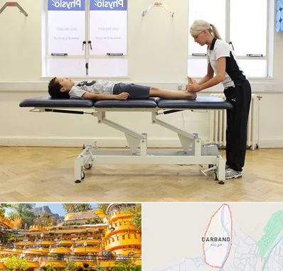 فیزیوتراپی پا در دربند