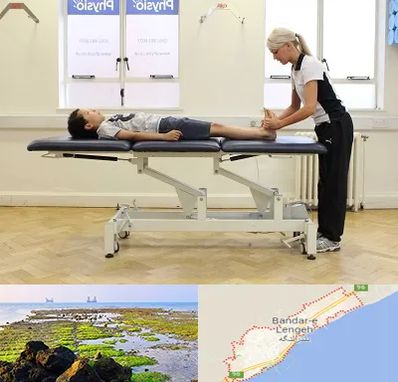 فیزیوتراپی پا در بندرلنگه