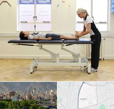 فیزیوتراپی پا در جمشیدیه