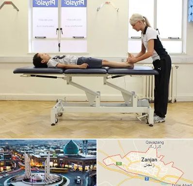 فیزیوتراپی پا در زنجان