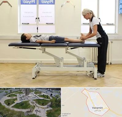 فیزیوتراپی پا در ورامین