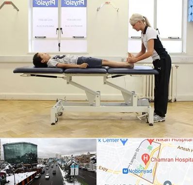 فیزیوتراپی پا در اقدسیه