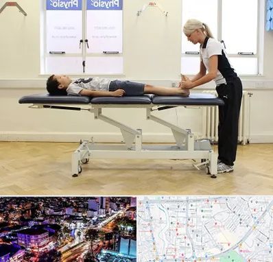 فیزیوتراپی پا در منظریه رشت