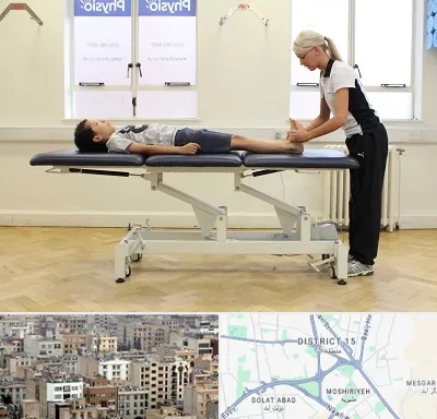 فیزیوتراپی پا در جنوب شرق تهران