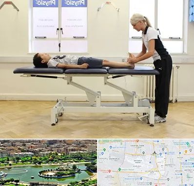 فیزیوتراپی پا در منطقه 9 تهران