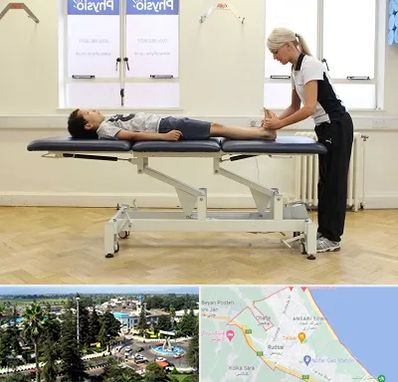 فیزیوتراپی پا در رودسر