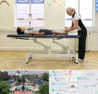فیزیوتراپی پا در بهارستان