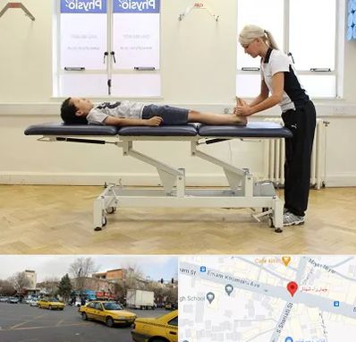 فیزیوتراپی پا در شهناز تبریز