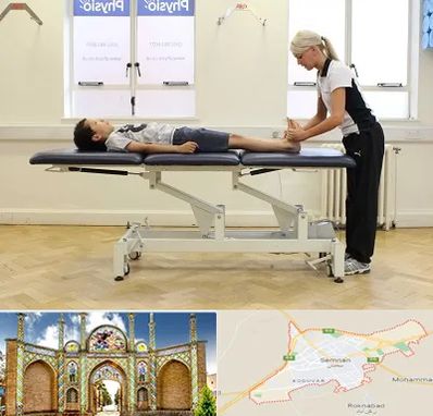 فیزیوتراپی پا در سمنان