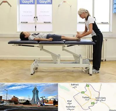 فیزیوتراپی پا در تایباد
