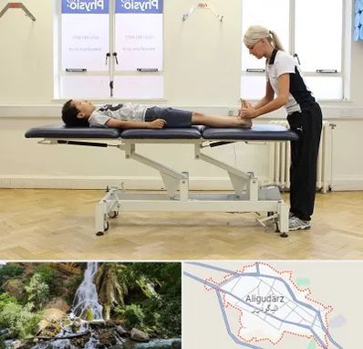 فیزیوتراپی پا در الیگودرز