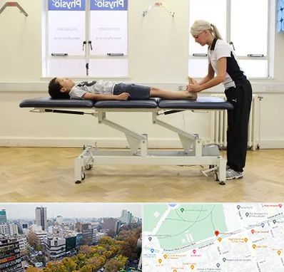 فیزیوتراپی پا در بلوار کشاورز