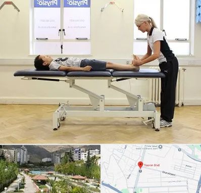 فیزیوتراپی پا در بلوار تعاون