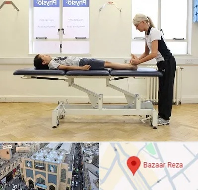 فیزیوتراپی پا در بازار رضا مشهد