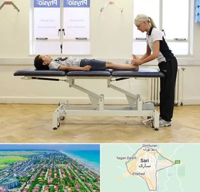 فیزیوتراپی پا در ساری