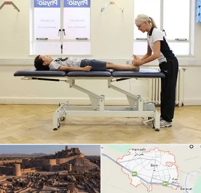 فیزیوتراپی پا در بم