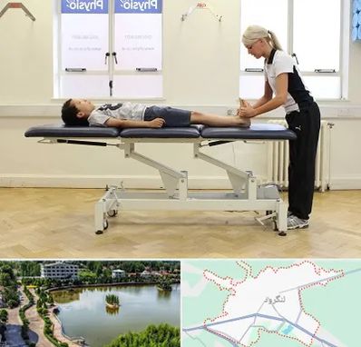 فیزیوتراپی پا در لنگرود