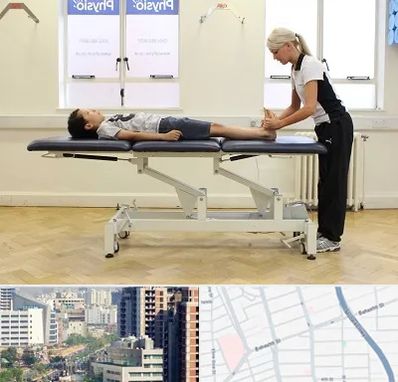 فیزیوتراپی پا در خیابان بهشتی