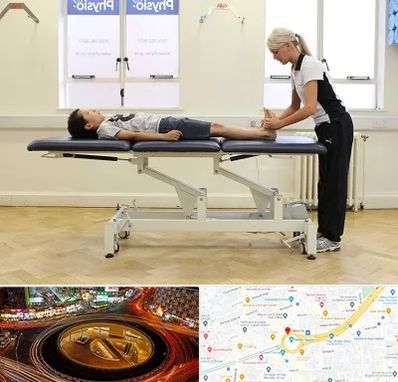 فیزیوتراپی پا در میدان ولیعصر