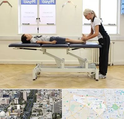 فیزیوتراپی پا در منطقه 18 تهران