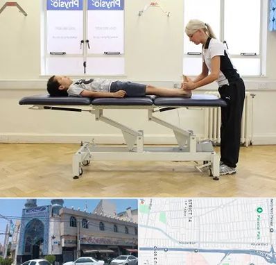 فیزیوتراپی پا در بلوار ابوذر