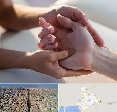 فیزیوتراپی دست در بندر ماهشهر