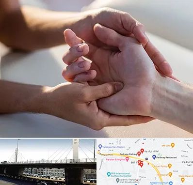 فیزیوتراپی دست در پارک وی