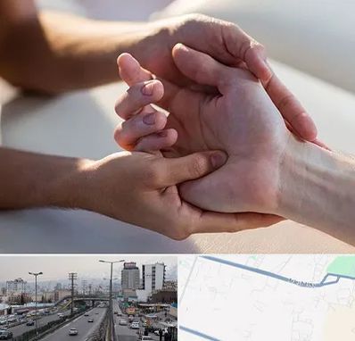 فیزیوتراپی دست در بلوار ارتش