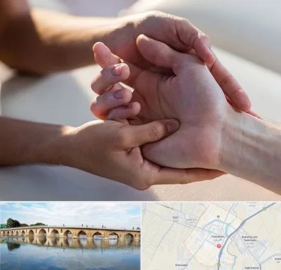 فیزیوتراپی دست در فلاورجان