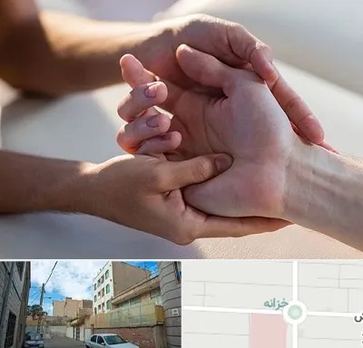 فیزیوتراپی دست در خزانه