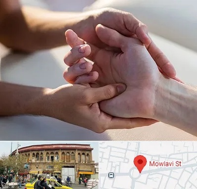 فیزیوتراپی دست در مولوی
