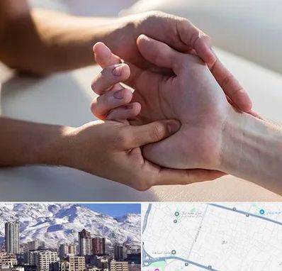 فیزیوتراپی دست در ازگل