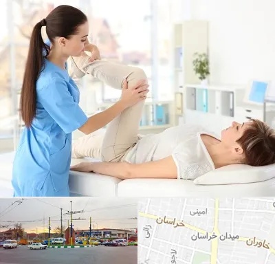 متخصص طب فیزیکی در میدان خراسان