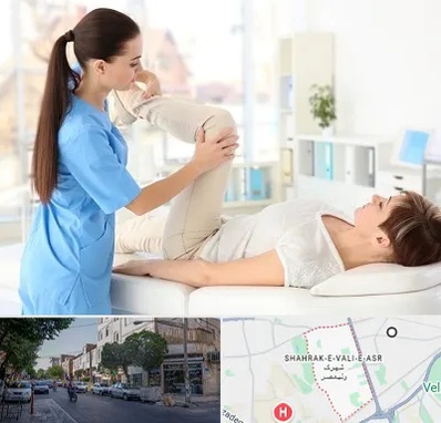 متخصص طب فیزیکی در شهرک ولیعصر