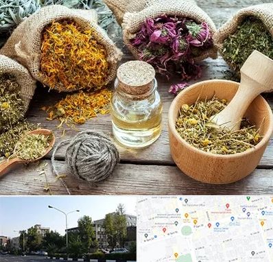 داروخانه طب سنتی در میدان کاج