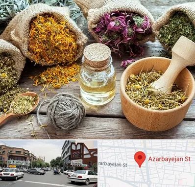 داروخانه طب سنتی در خیابان آذربایجان