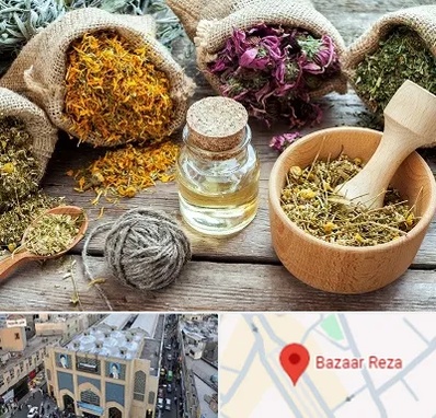 داروخانه طب سنتی در بازار رضا مشهد