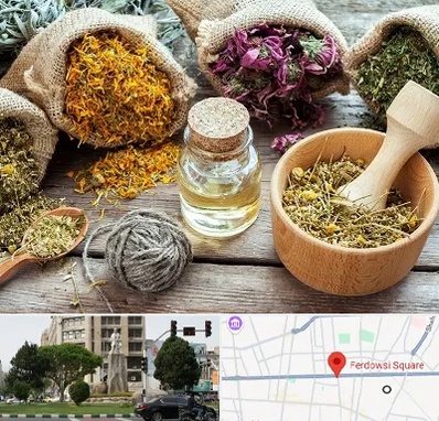 داروخانه طب سنتی در میدان فردوسی تهران