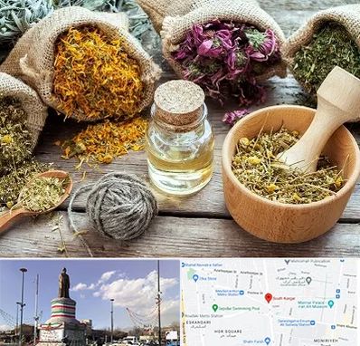 داروخانه طب سنتی در کارگر جنوبی