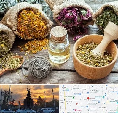 داروخانه طب سنتی در میدان حر